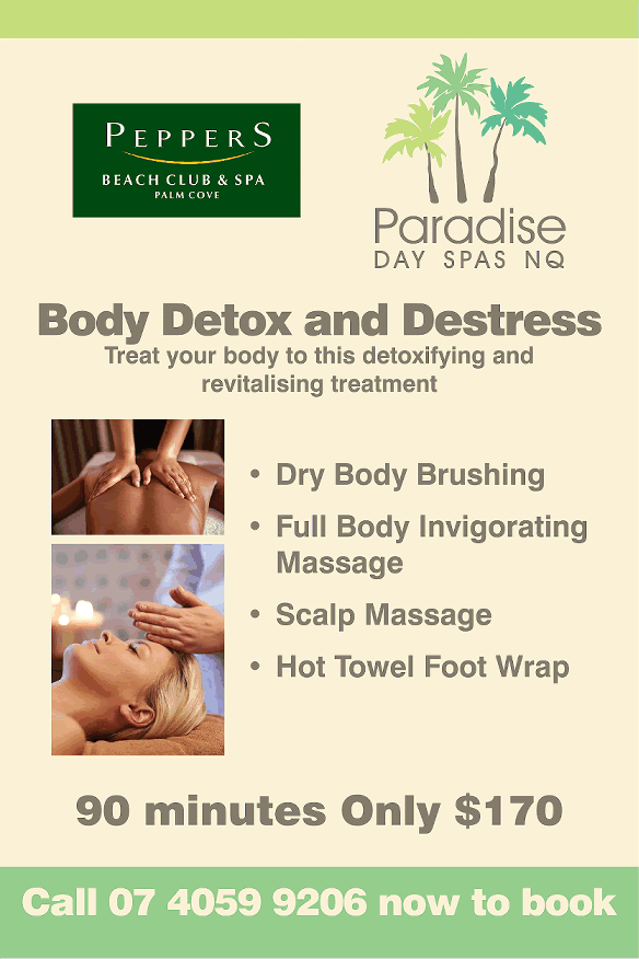 Palm Cove Spa Peppers Beach Club Spa Packages